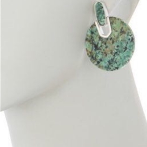 Kendra Scott Didi Turquoise Earrings - Picture 2 of 5